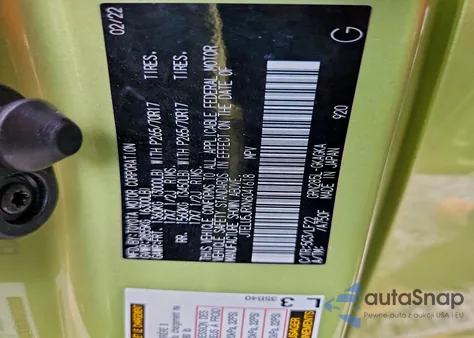 2022 Toyota 4Runner Sr5 Premium из США, поврежденный, VIN JTELU5JRXN6041618